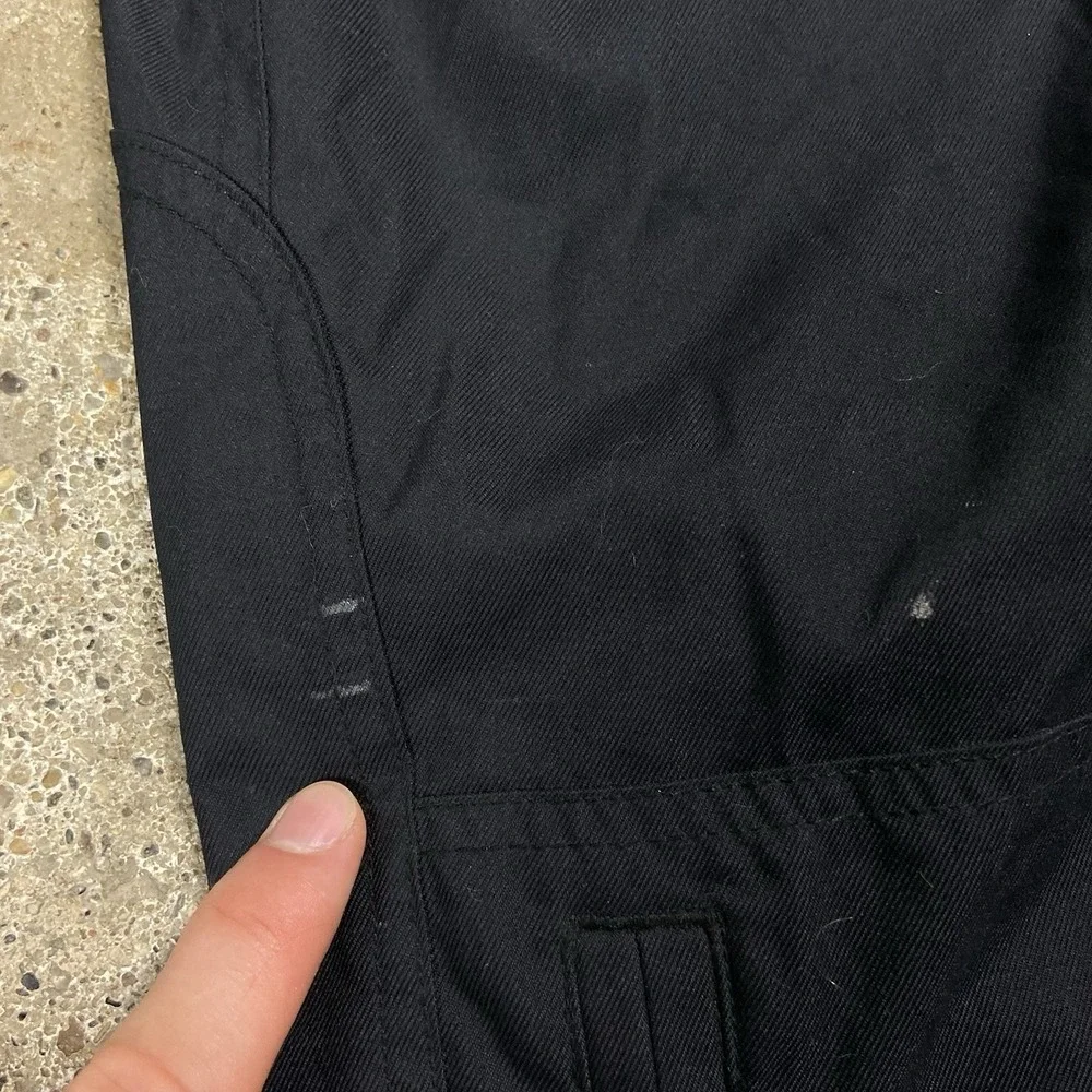 Vintage Y2K Oakley Technical Cargo Pants Size Large Black Fleece Lined Snowboard